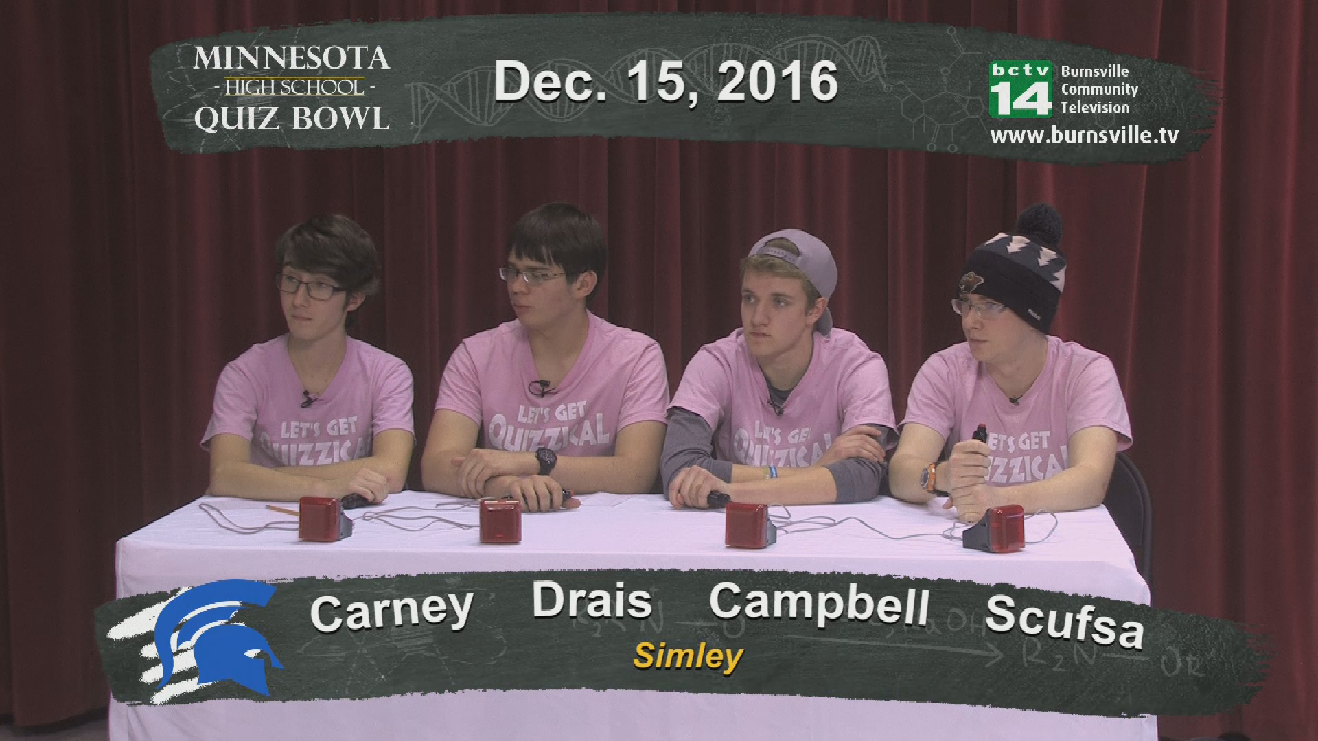 High School Quiz Bowl: Hill-Murray vs. Simley