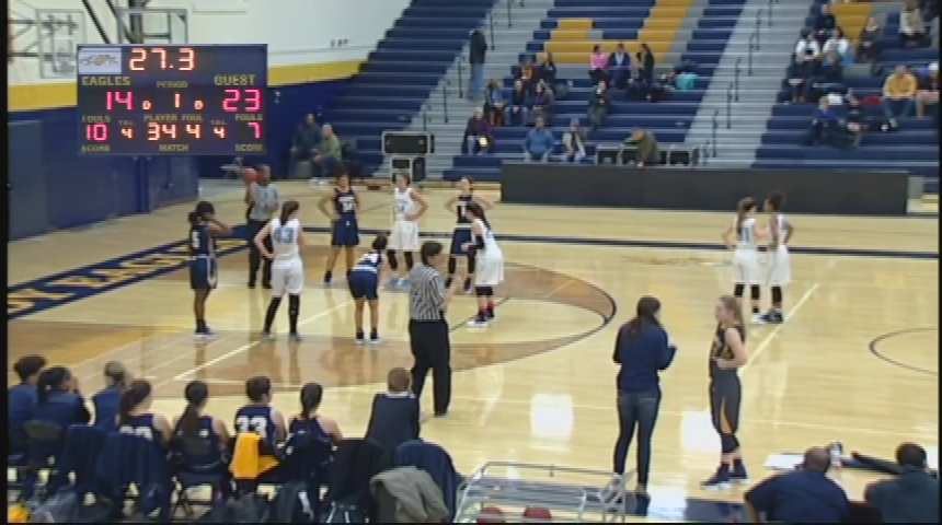 JV Girls' Basketball: Jefferson at Kennedy