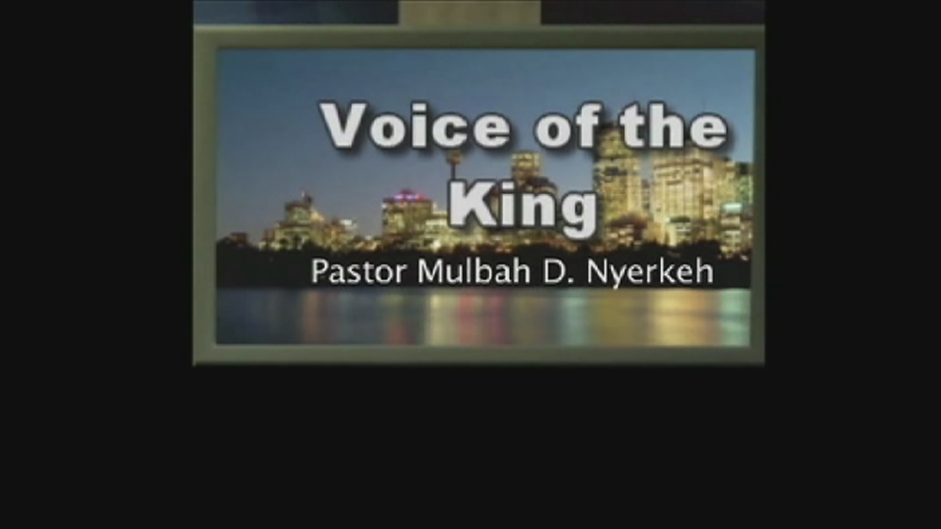 Voice of the King "The Faith That Touches Jesus" Part 6