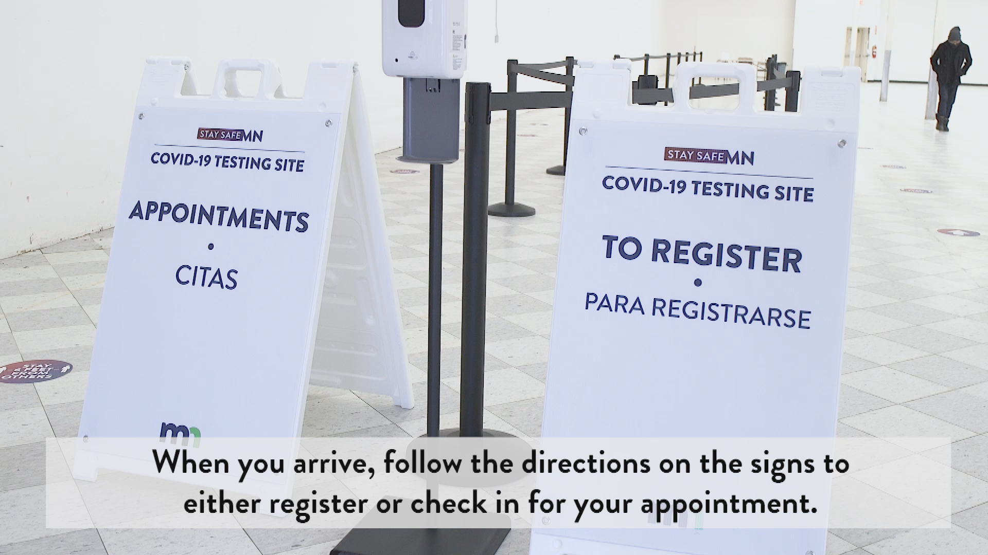 Short: COVID-19 - MDH Saliva Testing Sites