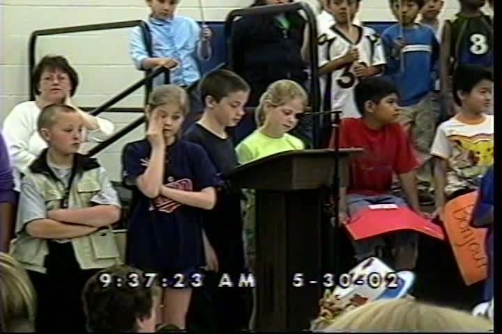 Washburn Elem. 2002 Talent Show