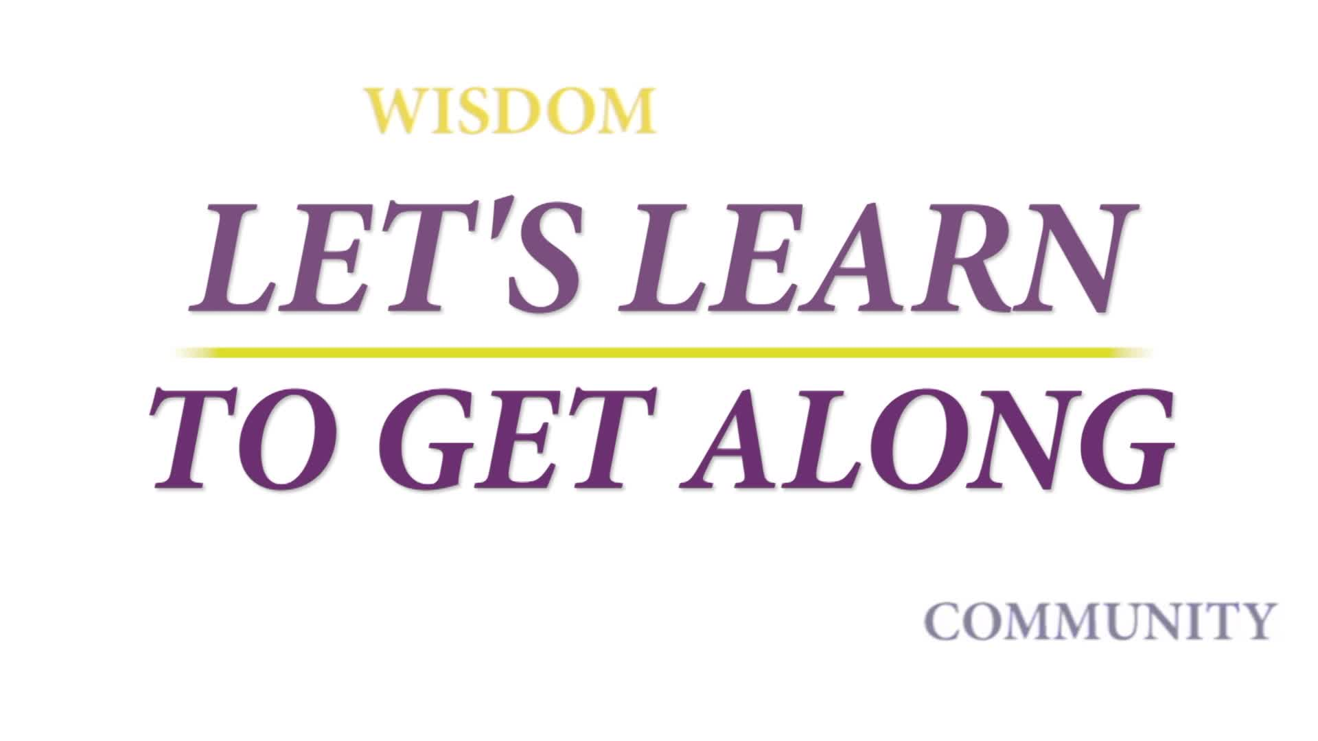 Let's Learn to Get Along- Evita Ayala