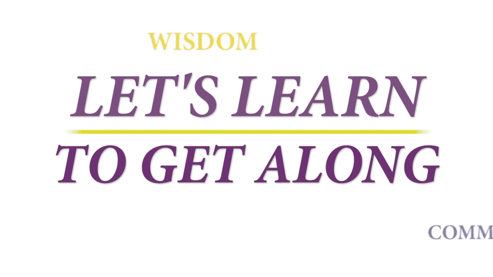 Let's Learn to Get Along- B75 Dontrice Dalton