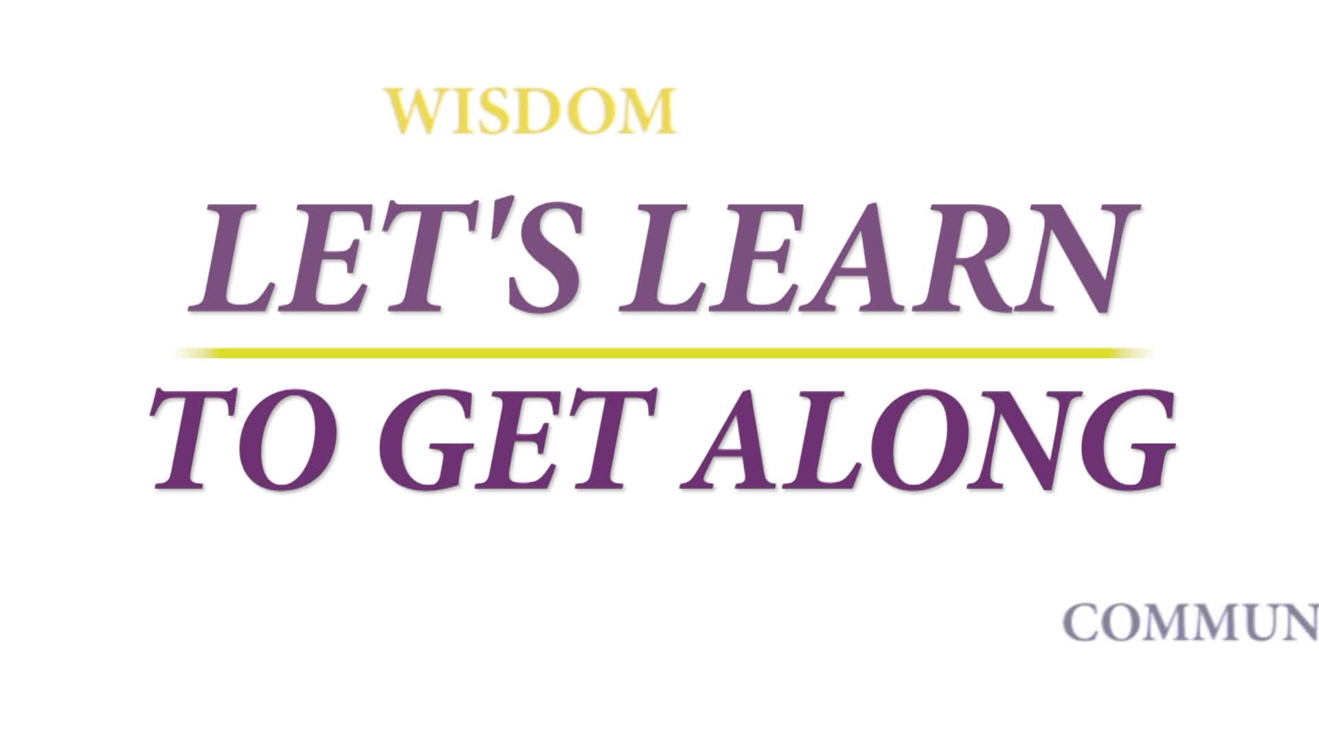 Let's Learn to Get Along- B94 Truth 415