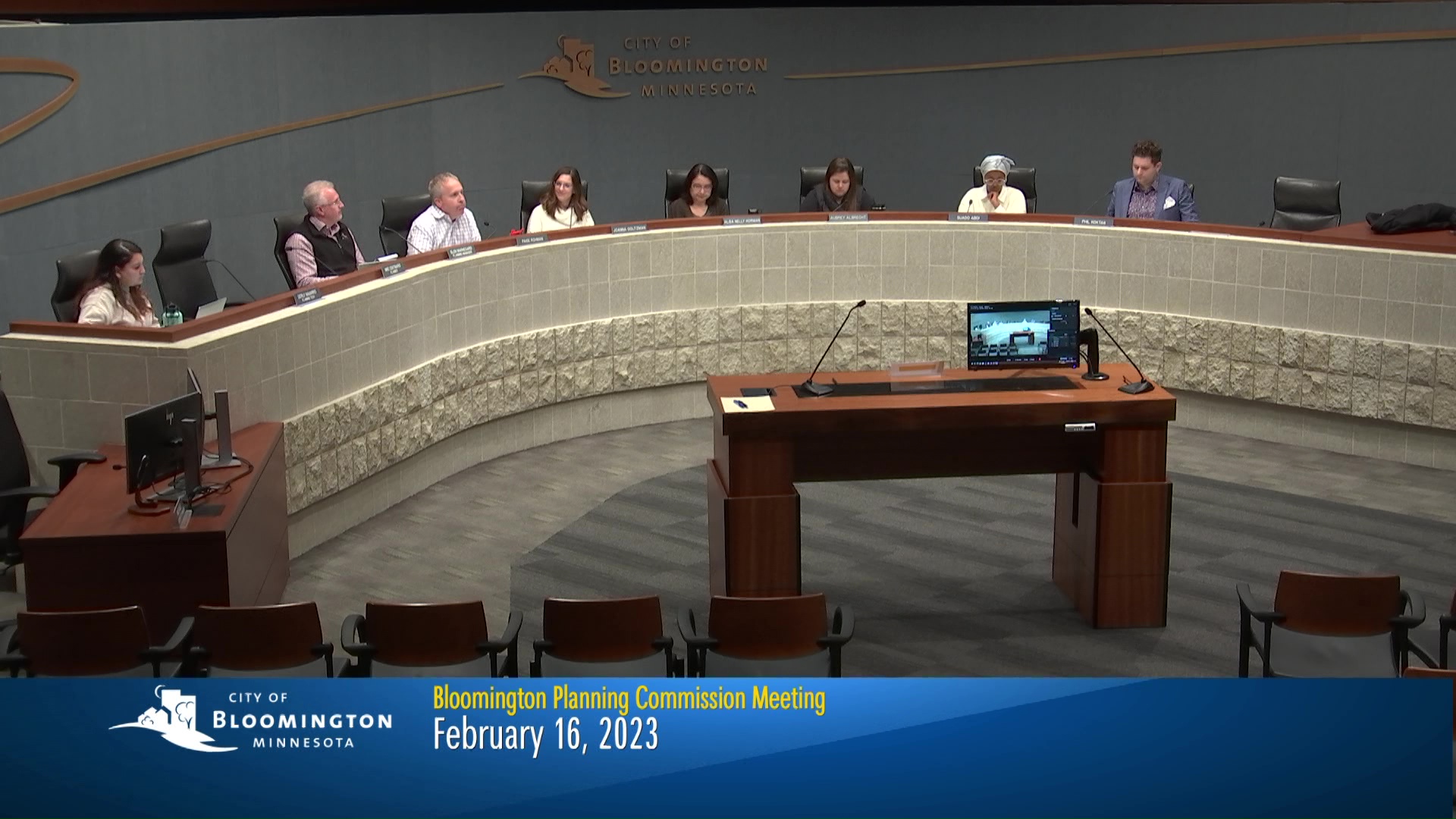 Planning Commission Meeting: February 16, 2023