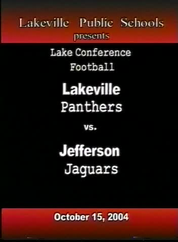 Football: Jefferson at Lakeville