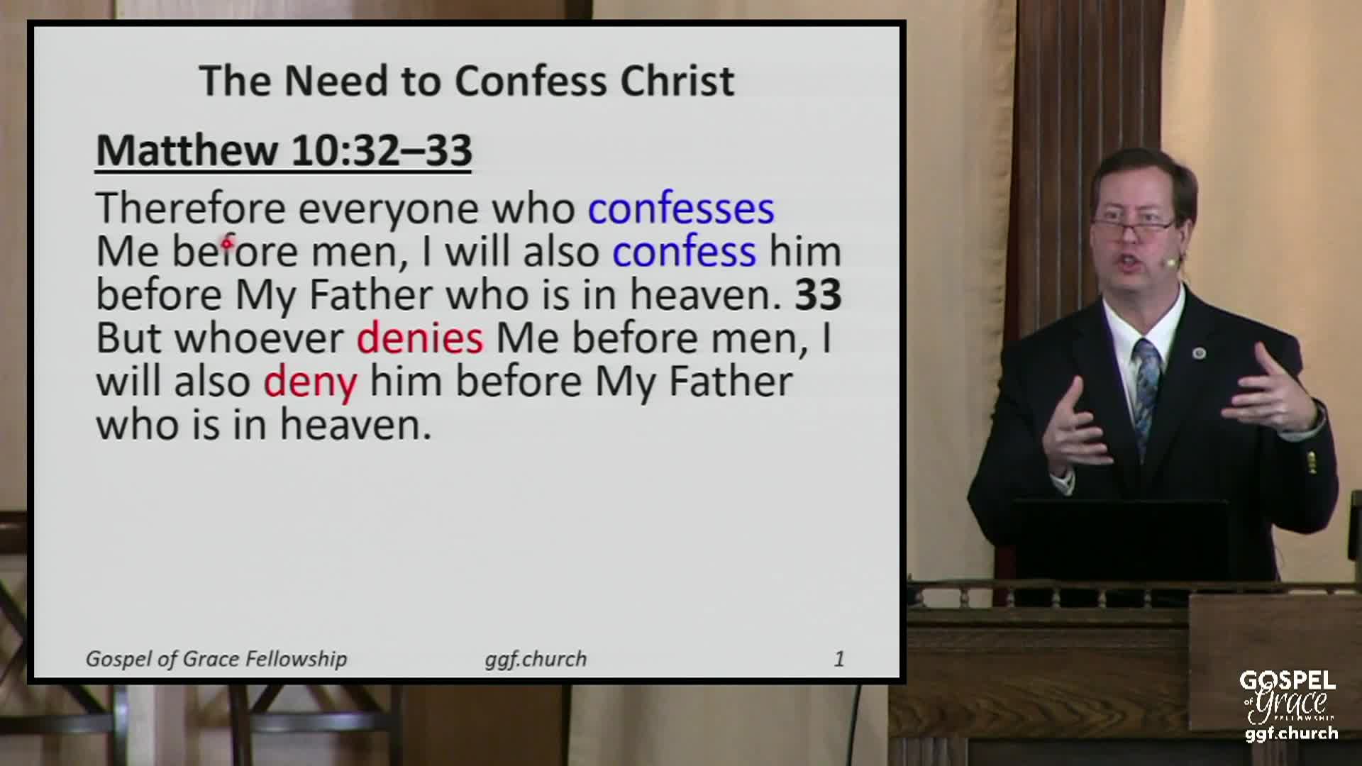 Gospel of Grace Fellowship Church - 02/11/2024