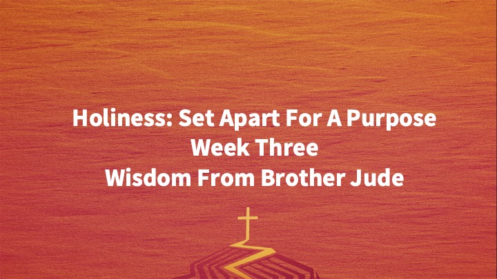 The Father's House - Holiness: Set Apart For A Purpose - Part 5