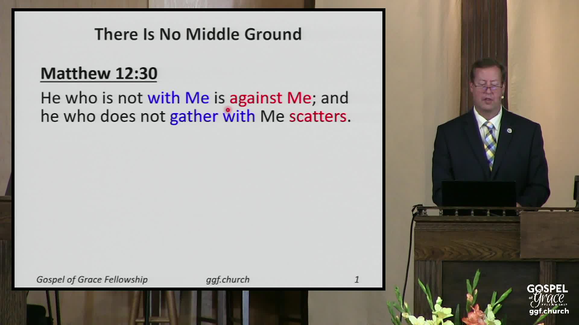 Gospel of Grace Fellowship Church - 08/11/2024