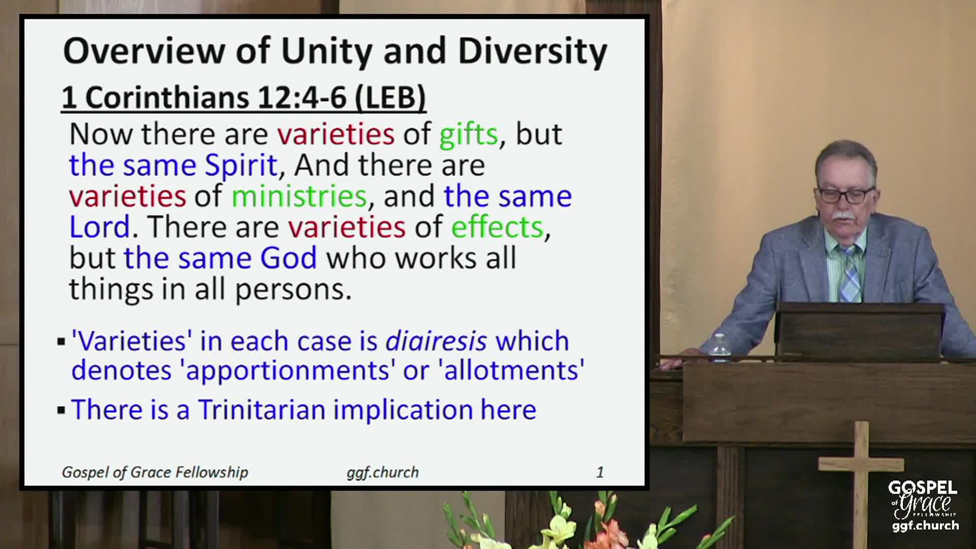 Gospel of Grace Fellowship Church - 08/18/2024