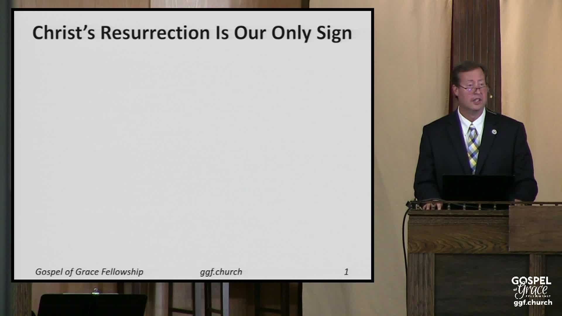 Gospel of Grace Fellowship Church - 09/08/2024