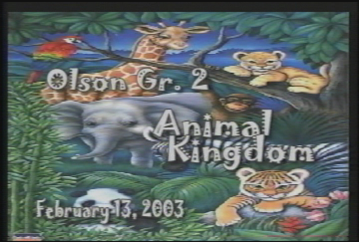 2003 Olson Gr 2:  Animal Kingdom