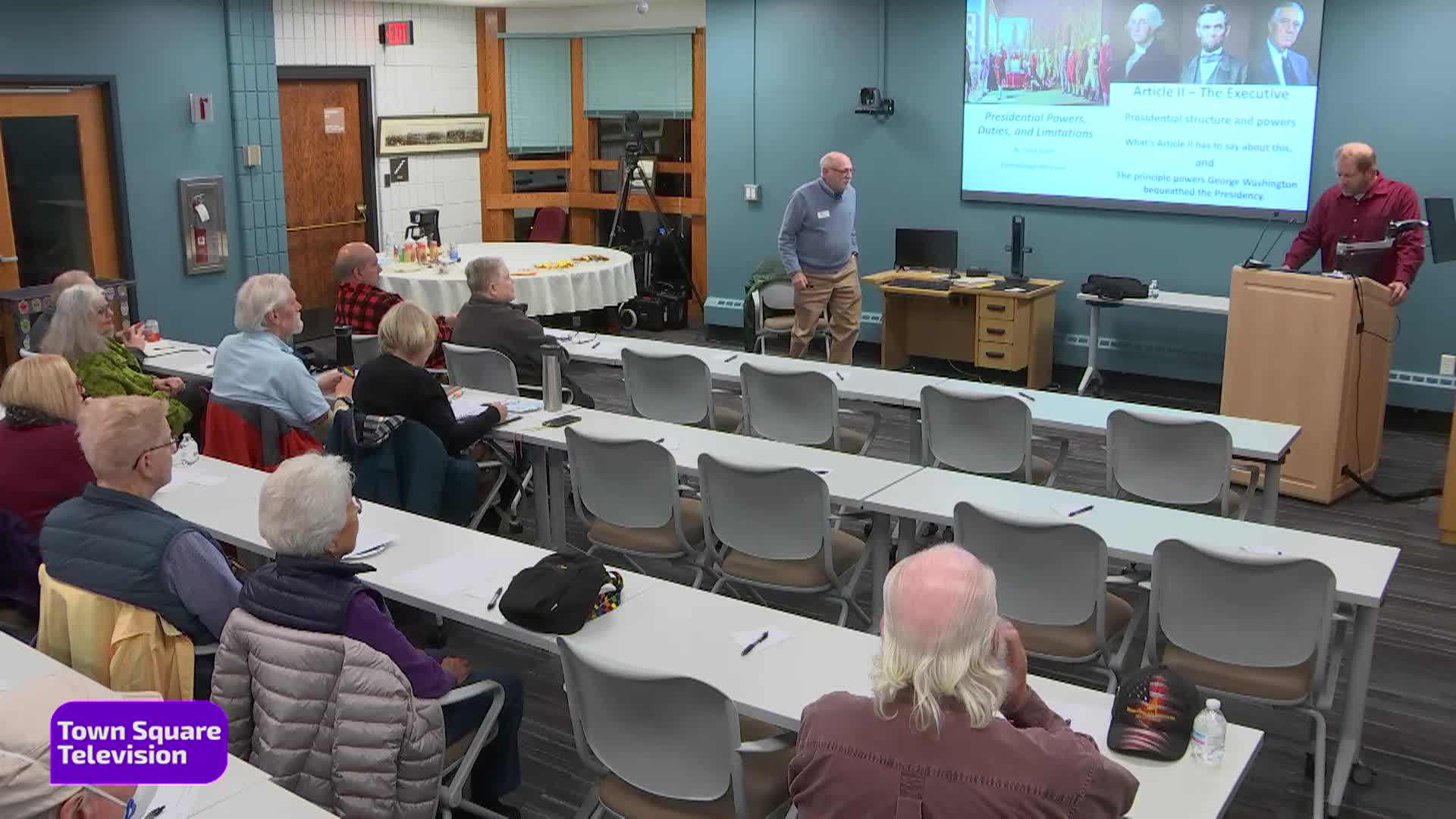 Town Square Television - Americas 250th - presentations of Article II - The Executive Branch - The Power of the Presidency - Nov. 20, 2025