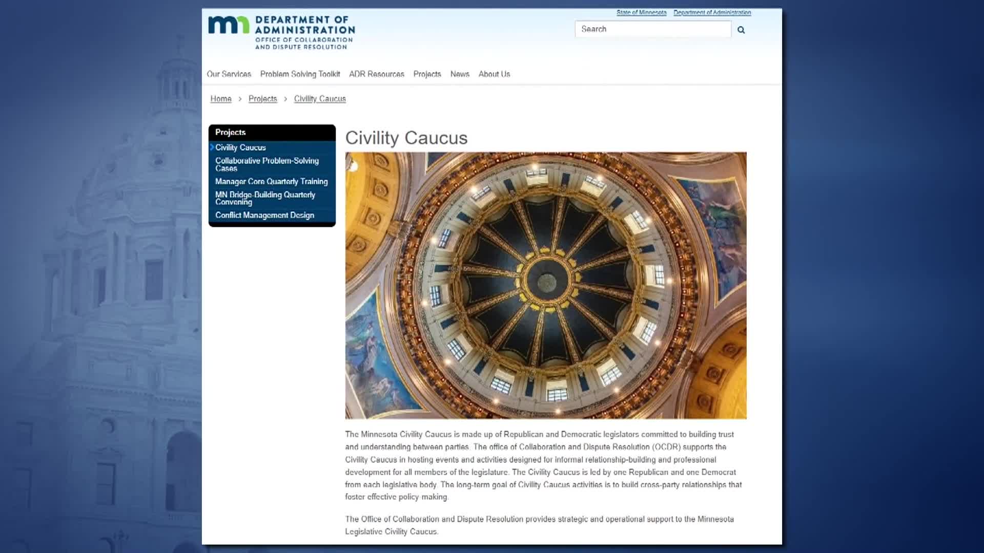 Senate Spotlight: A behind-the-scenes journey of some of the Senate’s offices, procedures, and programs.