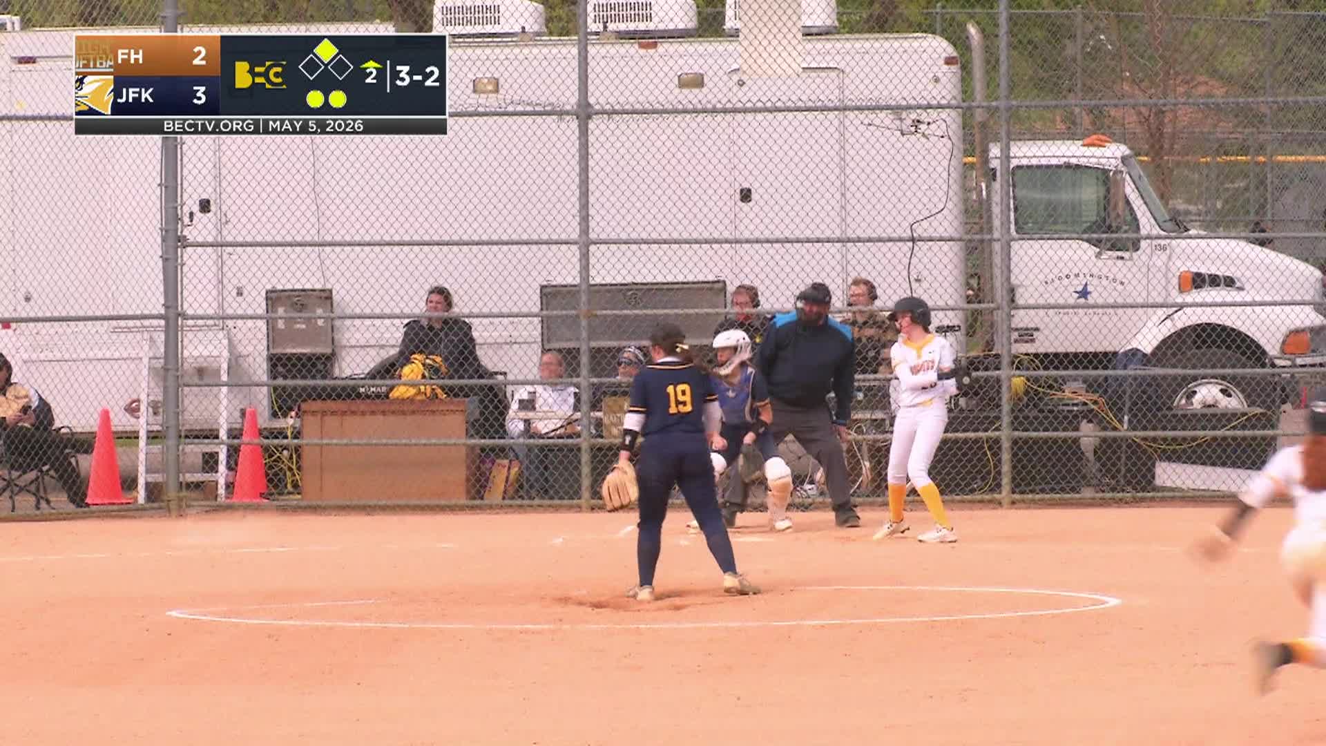 Softball: Columbia Heights/Fridley at Kennedy
