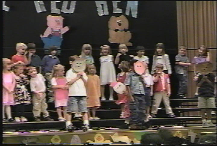 2001 Olson AM Kindergarten Music Program: Little Red Hen