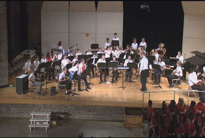 Olson Middle Honors Music Concert