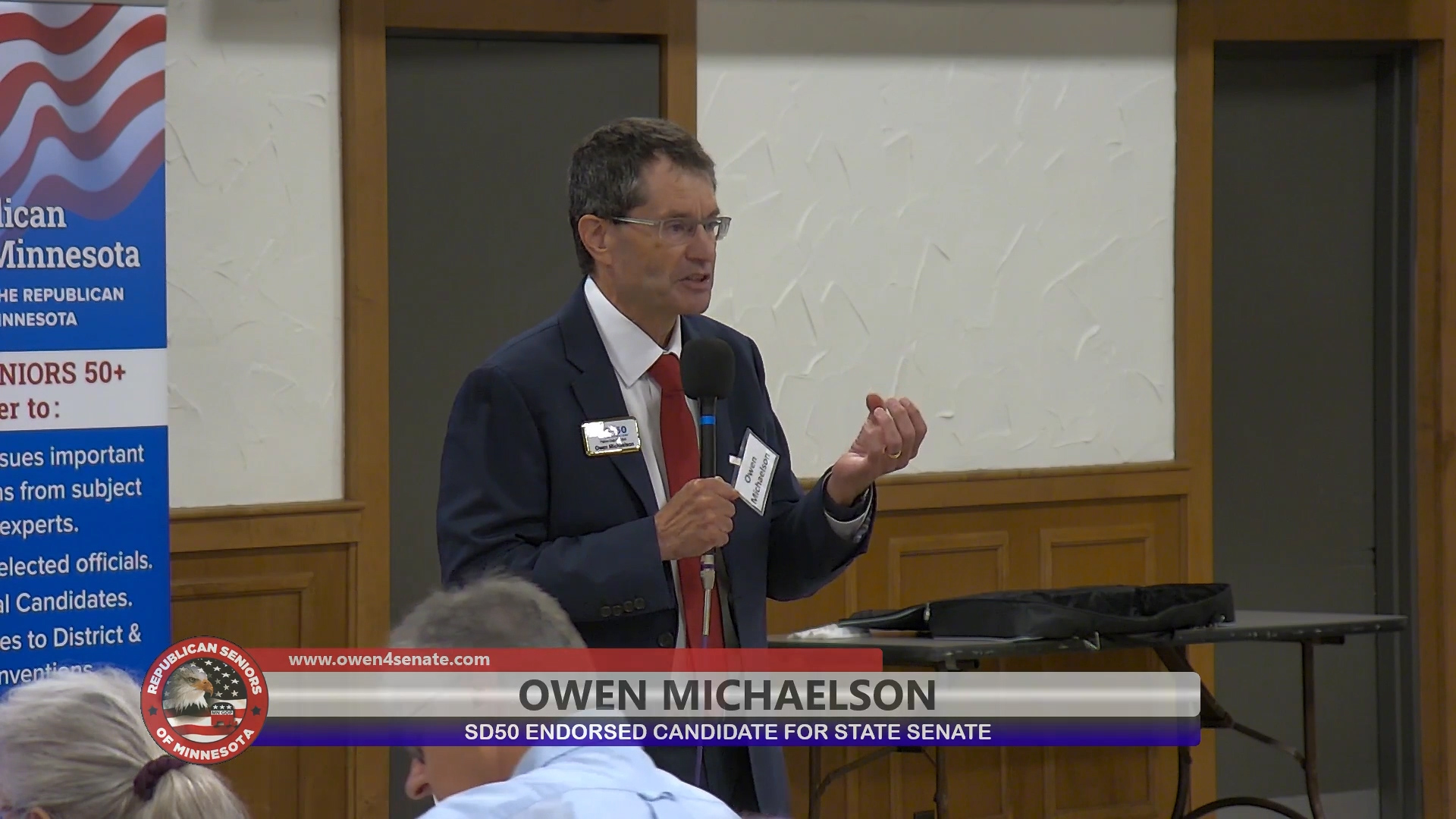 Senior Moments - 50D Candidate Owen Michaelson shares thoughts on our culture