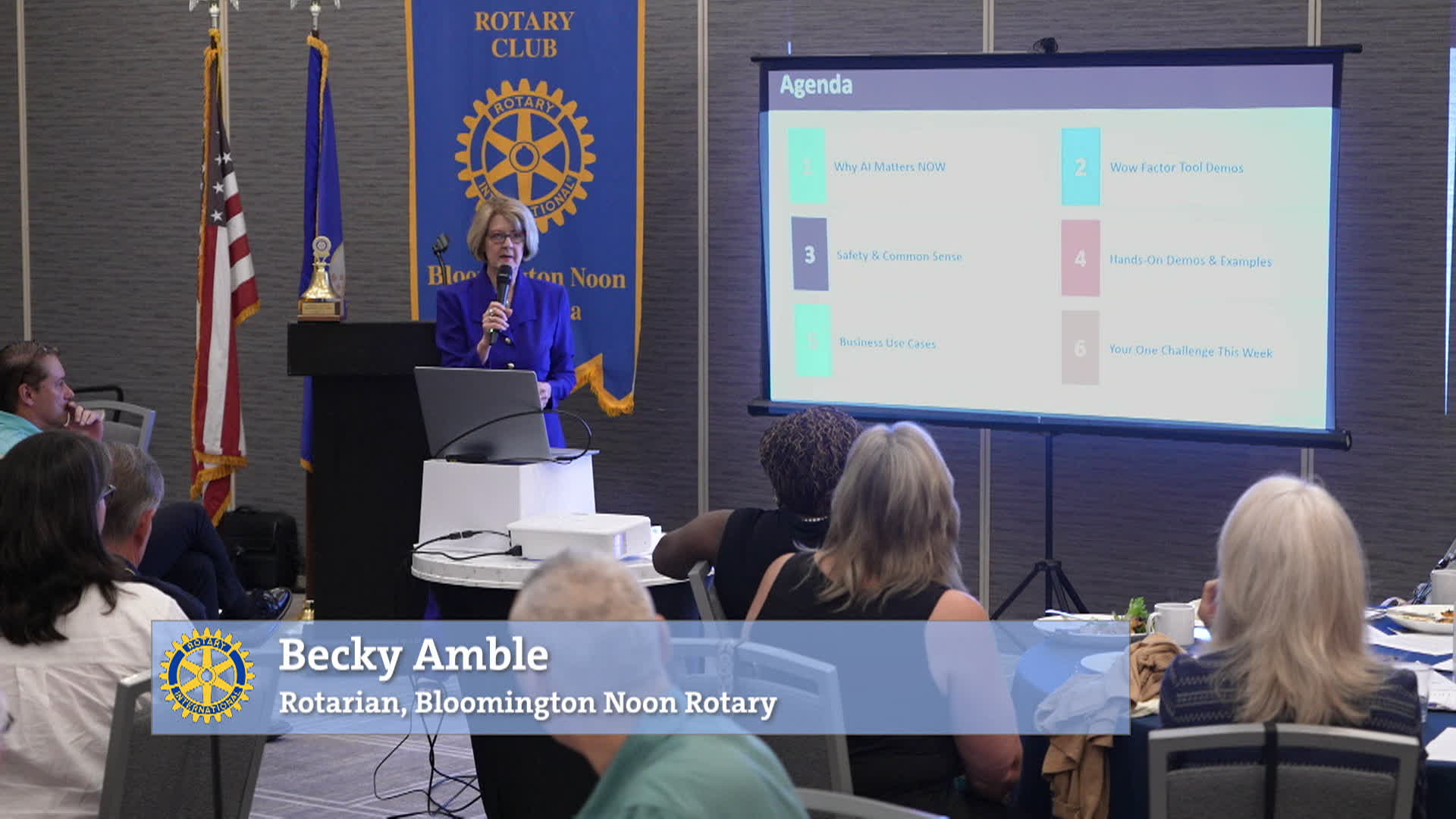Bloomington Noon Rotary - Using AI Effectively