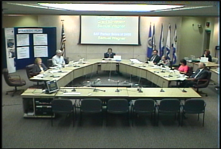 School Board Meeting: Sep. 10