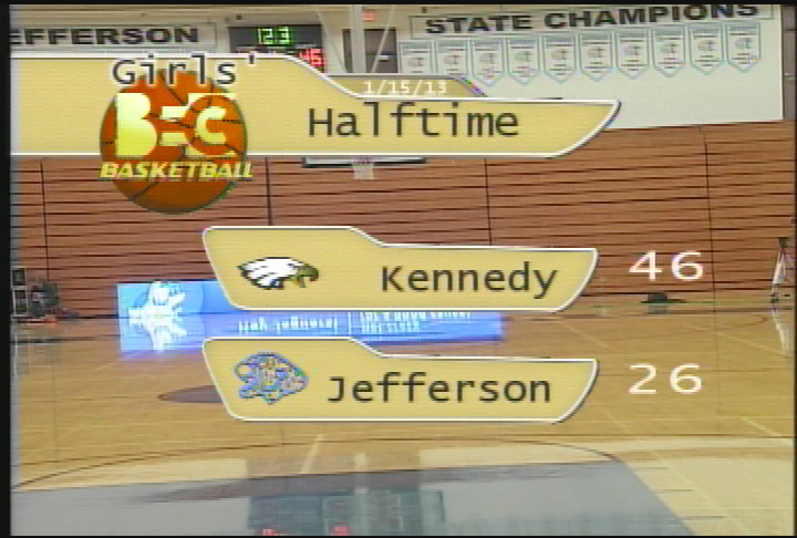 Girls' Basketball: Kennedy at Jefferson