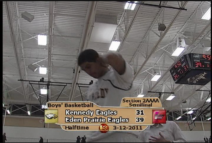 Boys' Basketball Section Semifinal: Kennedy vs. Eden Prairie