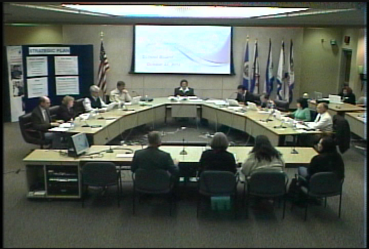 School Board Meeting & Study Session: Oct. 22