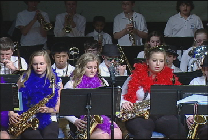 Oak Grove Middle Jazz Band Concert