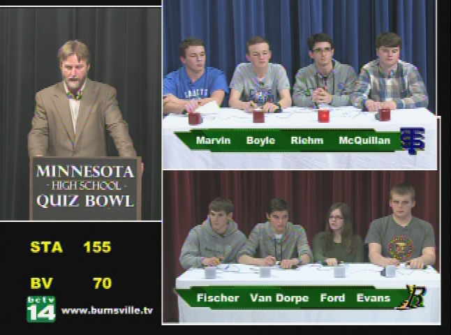 High School Quiz Bowl - St. Thomas Academy vs. Burnsville